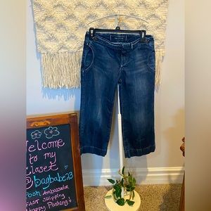 🌷Citizens of Humanity wide leg crop jeans! Size 27